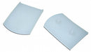 Rear Leaf Spring Slipper Pads : Matched Pair - RECTANGLE/ Two Locators - Steering & Suspension
