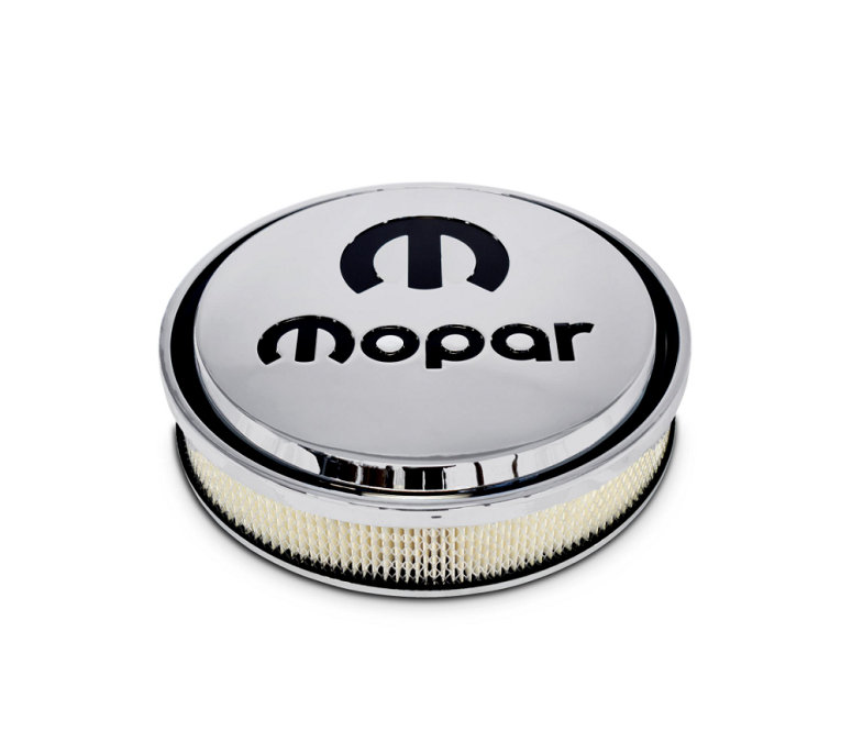 Mopar Performance Slant Edge Air Cleaner - "Polished/Black Logo"