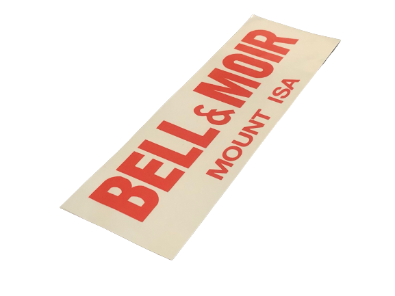 Bell & Moir of Mount Isa Dealership Decal