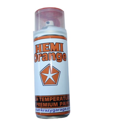 2K Premium Paint -HEMI Orange (Australian) - Aerosol High Temp Engine Paint