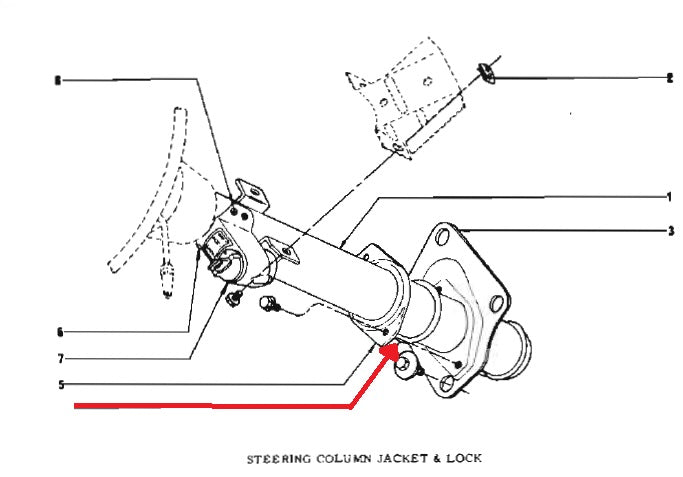 Image 2: Steering Column "o" Ring Seal - Suits VF VG VH VJ VK CL CM - Steering & Suspension