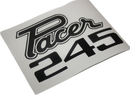 Pacer 245 Deck Lid Decal : VG Pacer Sedan & Hardtop