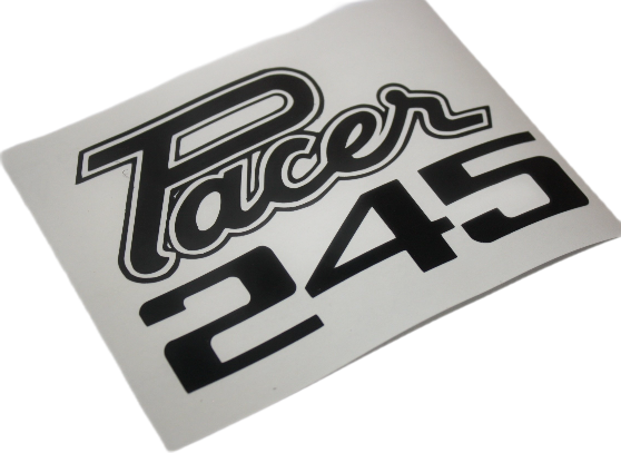 Pacer 245 Deck Lid Decal : VG Pacer Sedan & Hardtop