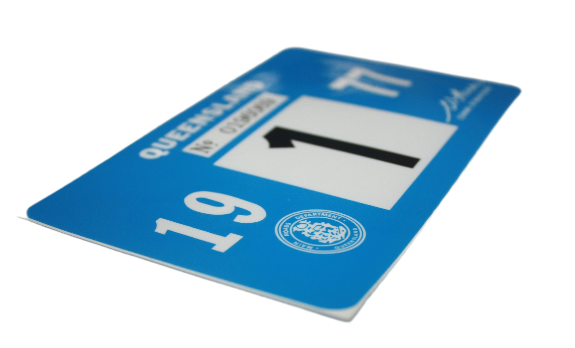 Vintage Rego Sticker : QLD 1977