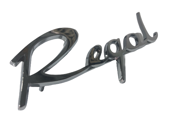 Regal Front Fender Script Badge - Suits AP5 (New Forge Tooling)