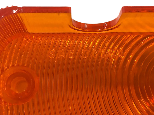 Factory Correct Sabco Rear Indicator / Turn Signal Lens Set : Suits VF & VG Hardtop / VC & VE Sedan (Amber)