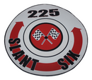 Super Commando Air Cleaner Tribute Decal : Slant Six 225 Red