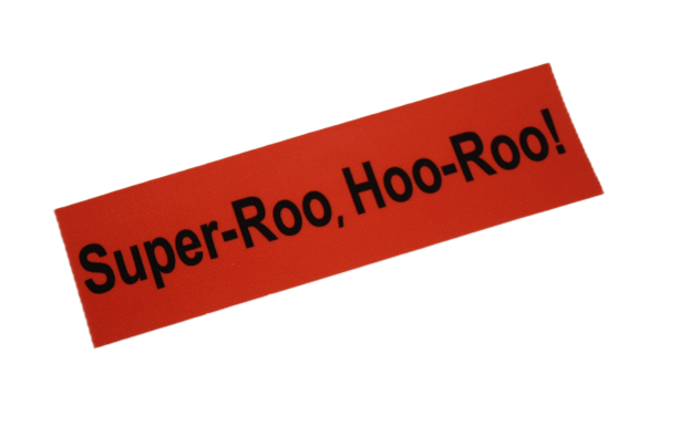 Super Roo, Hoo-roo! Sticker