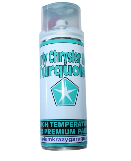 2K Premium Paint - Early Chrysler Blue (Turquoise) - Aerosol High Temp Engine Paint