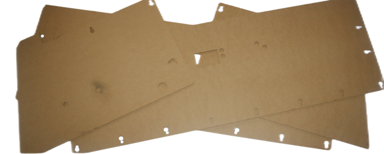 Door Trim Backboard Set : VF & VG Hardtop / Coupe