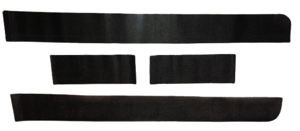 Charger XL / 770 Exterior Vinyl Trim Kit "Black" - VK CL Charger
