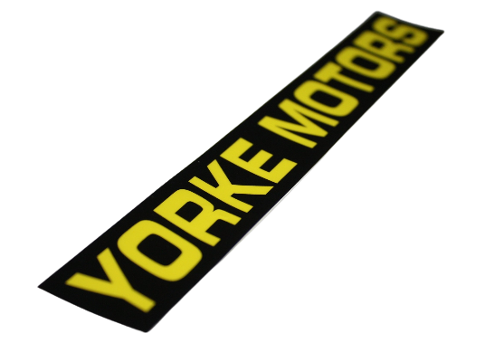 Yorke Motors Late SA : Dealership Decal